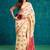 Abstract printed ready to wear dharmavaram saree