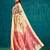 Abstract printed ready to wear dharmavaram saree
