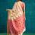 Abstract printed ready to wear dharmavaram saree