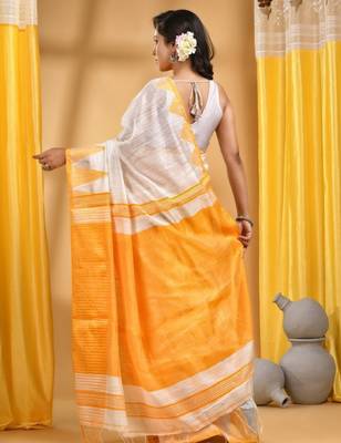 Pure cotton khadi saree 3
