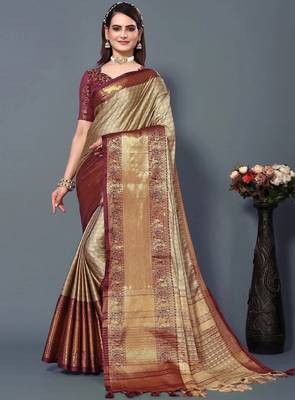 woven design zari mysore silk saree 1