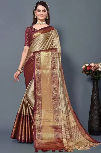 woven design zari mysore silk saree