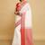 Woven design border saree