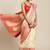 Off white & red ethnic motifs zari kanjeevaram saree