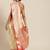Off white & red ethnic motifs zari kanjeevaram saree