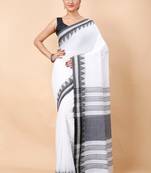 Woven design ethnic motifs pure cotton saree