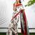 Floral printed pure cotton saree
