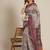 Ethnic motifs digital print saree
