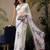 Floral satin digital print saree