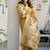 Mustard cotton blend jacquard saree with traditional paithani pallu