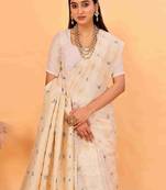 Ethnic motifs zari silk cotton kanjeevaram saree