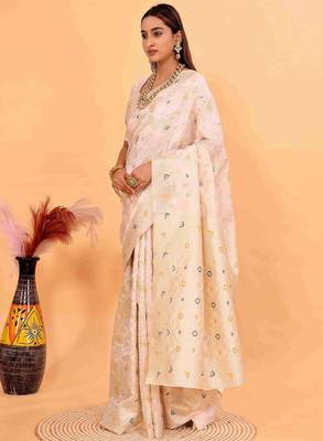 Ethnic motifs zari silk cotton kanjeevaram saree 3