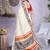 Ethnic motifs printed mysore silk saree