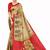 beige kanjeevaram saree with ethnic motif zari work