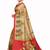 beige kanjeevaram saree with ethnic motif zari work