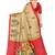 beige kanjeevaram saree with ethnic motif zari work