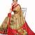 beige kanjeevaram saree with ethnic motif zari work