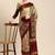 Ethnic motifs kutchi embroidery silk cotton heavy work banarasi saree