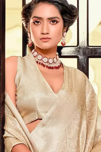 Woven design  kanjeevaram saree
