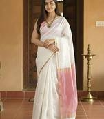 Silk blend kanjeevaram saree