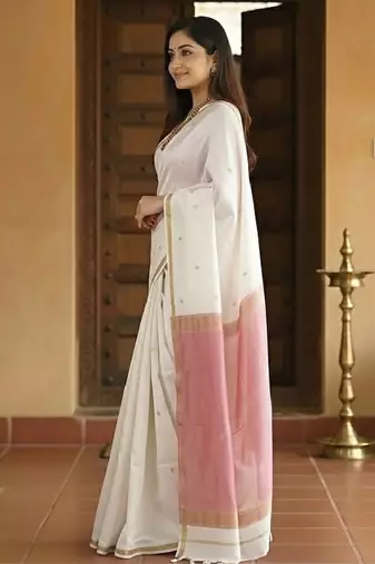 Silk blend kanjeevaram saree