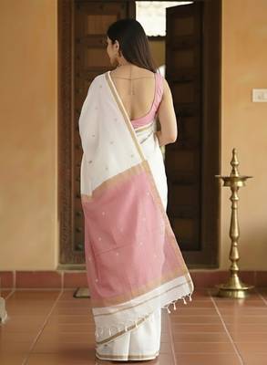 Silk blend kanjeevaram saree 3