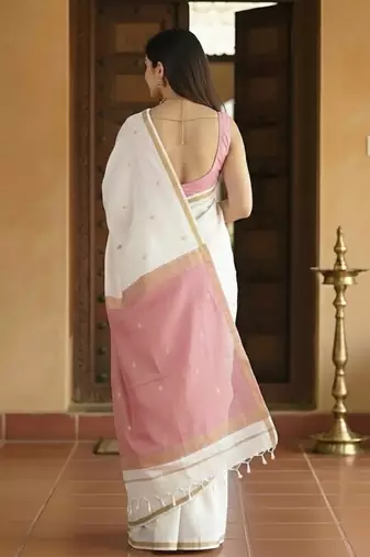 Silk blend kanjeevaram saree