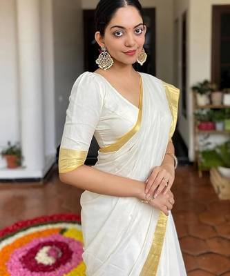 Zari silk cotton kanjeevaram saree 2