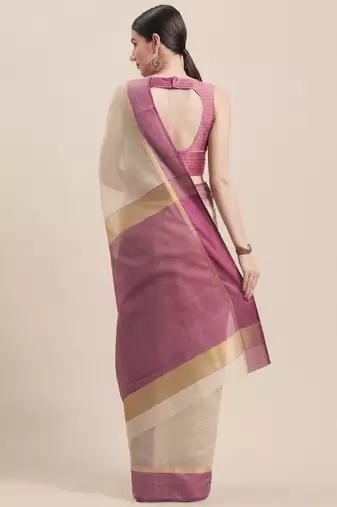 Zari pure cotton saree