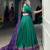Green Navaratri Special Bandhej Print With Gotta Patti Lace Touch Up Lehenga with Unstitched Blouse