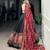 Black Navaratri Special Tussar Silk Patola Printed Lehenga with unstitched Blouse