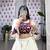 White Navaratri Special Pure Rayon Sequence Lace work Lehenga with Mirror work Stitched Choli