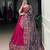 Pink Navaratri Special Gamthi Print With Gotta Patti Lace Touch Up Lehenga with Stitched Blouse