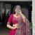 Pink Navaratri Special Gamthi Print With Gotta Patti Lace Touch Up Lehenga with Stitched Blouse