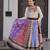 Cotton Printed with Gota-Patti & Real Mirror Lace work Lehenga with Stitched Choli
