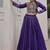 Purple Navaratri Special Gota Patti Work Lehenga with Gamthi Mirror Patch & Cowrie Lace work Choli