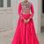 Pink Navaratri Special Gota Patti Work Lehenga with Gamthi Mirror Patch & Cowrie Lace work Choli