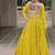 Parrot Green Navaratri Special Gota Patti Work Lehenga with Gamthi Mirror Patch & Cowrie Lace work Choli