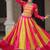Pink Navaratri Special Mirror Lace Work Lehenga with Gamthi & Cowrie Lace work Choli