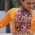 Yellow Navaratri Special Faux Georgette Bandhej Print with Gotta Patti Lace Work Lehenga Choli