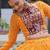 Yellow Navaratri Special Faux Georgette Bandhej Print with Gotta Patti Lace Work Lehenga Choli