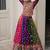 Multicolor Navaratri Special Gamathi Embellished Work Lehenga with Kutchi Work Choli