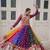 Multicolor Navaratri Special Gamathi Embellished Work Lehenga with Kutchi Work Choli