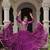 Purple Navaratri Special Leheriya Print with Gota-Patti Lace Work Lehenga Choli
