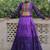 Purple Navaratri Special Leheriya Print with Gota-Patti Lace Work Lehenga Choli