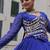 Blue Navaratri Special Leheriya Print with Gota-Patti Lace Work Lehenga Choli