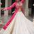 Pink Navaratri Special Kora Cotton Frill Lehenga with Patch Work Georgette Kurti