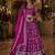 Rani Viscose Semi Stitched Lehenga Choli with Embroidery & sequin Work