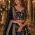 Black Viscose Semi Stitched Lehenga Choli with Embroidery & sequin Work
