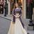 Violet Silk Semi Stitched Lehenga Choli with Embroidery & Zari Work